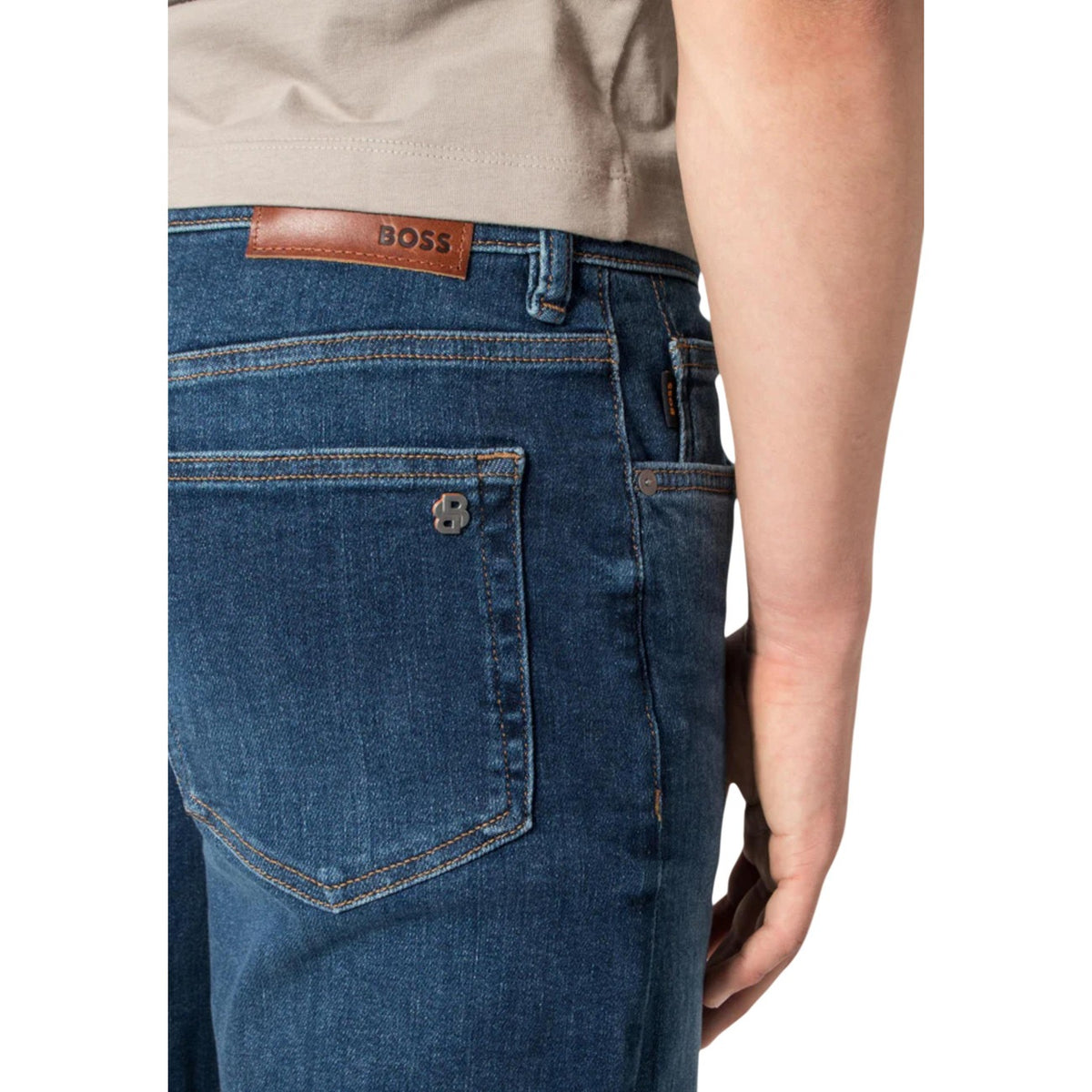 BOSS — Jean Ogden BO regular bleu homme — vue 4