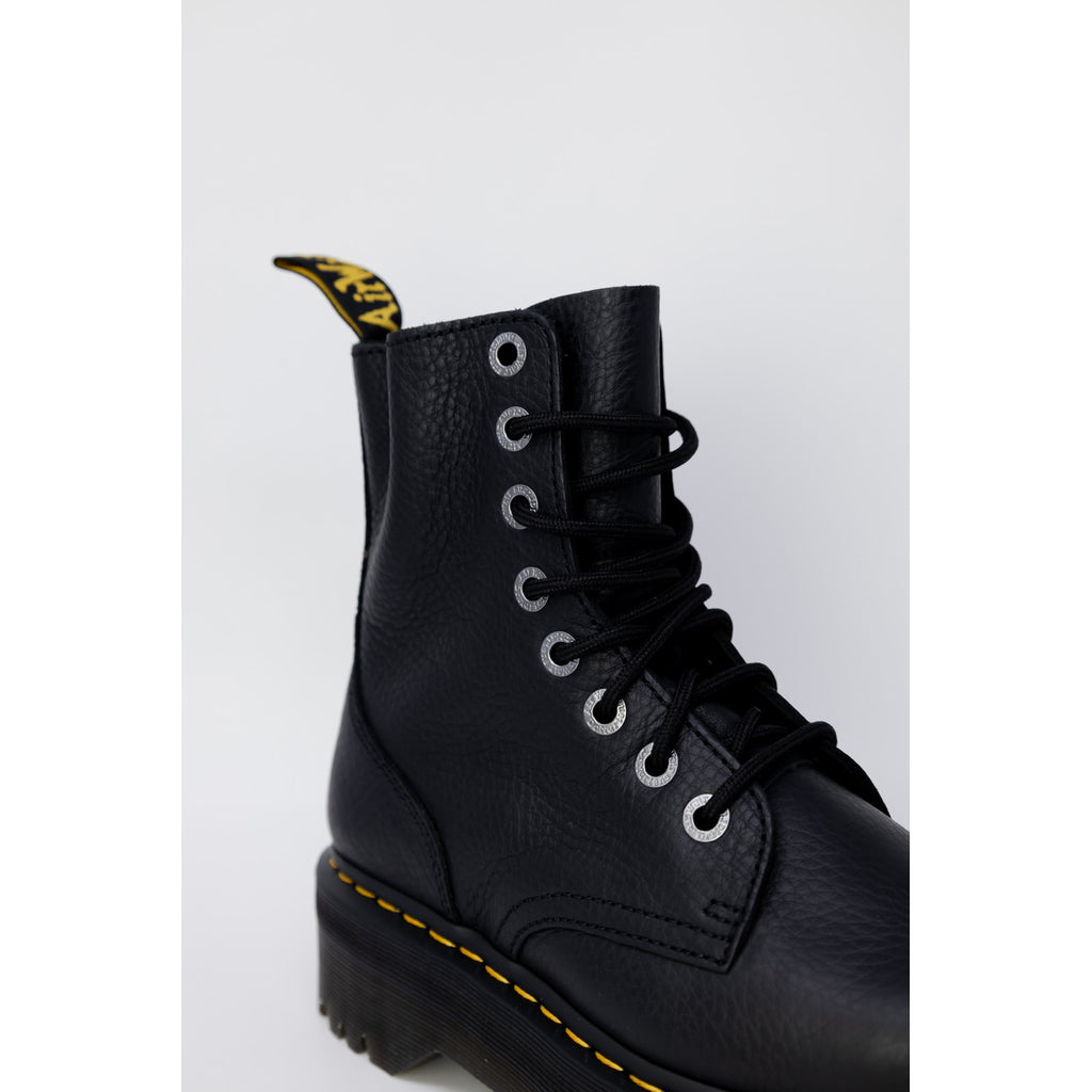 Dr. Martens — Bottes réf. 26378001 en cuir noir femme — vue 4
