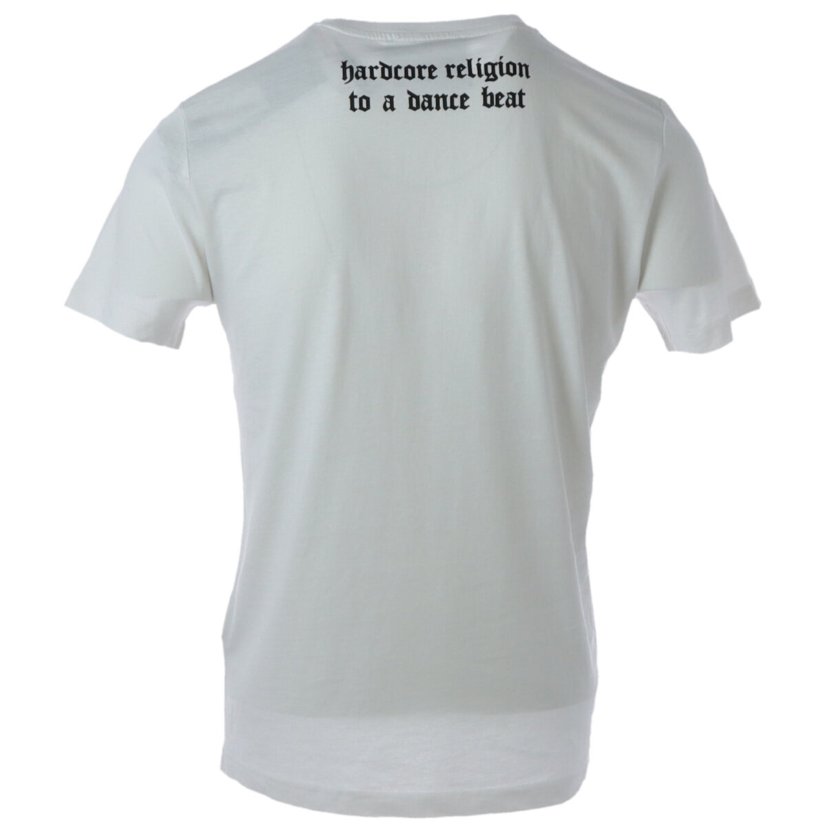 John Richmond — T-shirt HMA20102TS blanc homme — vue 2
