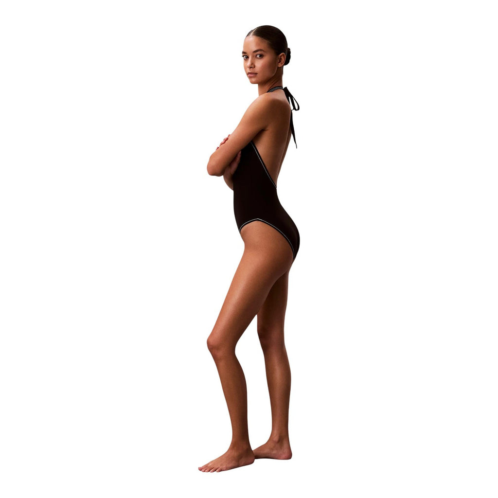 Calvin Klein Jeans — Maillot de bain PLUNGE ONE PIECE noir femme — vue 5