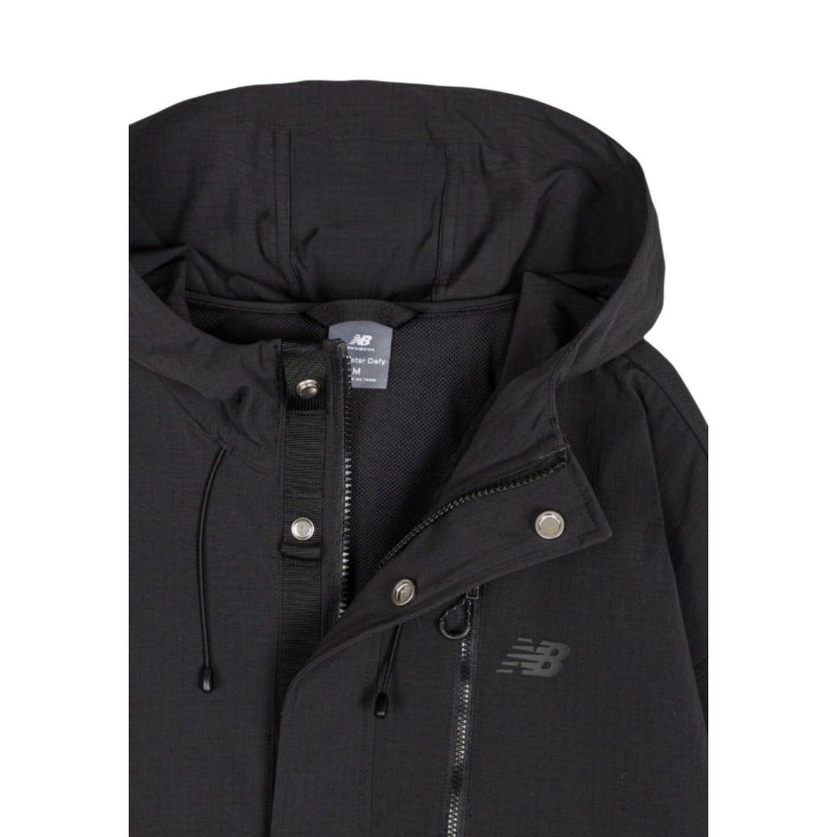 New Balance — Veste réf. MJ61W92NBK col montant manches longues noir homme — vue 5