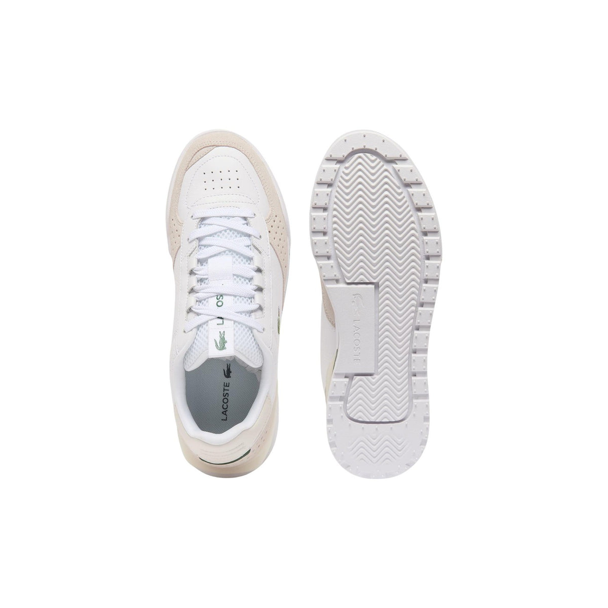 Lacoste — Baskets Slam Break 226 4 blanches homme — vue 3