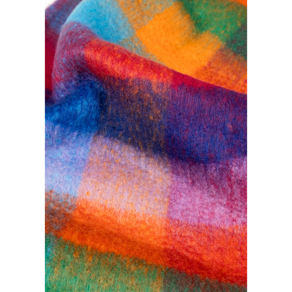Pieces — Sjaal 17152348 oranje dames — afbeelding 3