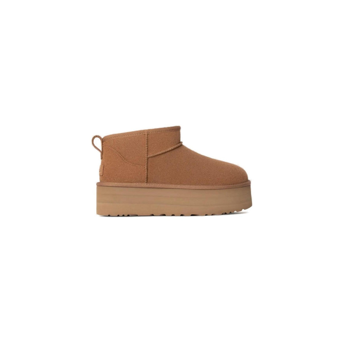 UGG — Bottes Classic Ultra Mini Platform beige femme — vue 6