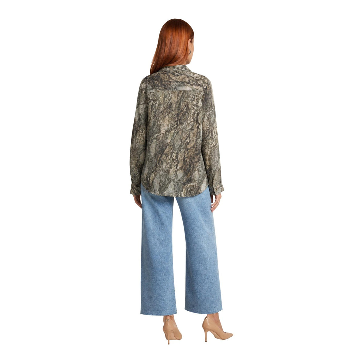 Guess — Blouse New Clouis Shirt femme — vue 4