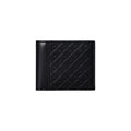 Calvin Klein — Schwarze Refined Emblem Mix Herren-Geldbörse