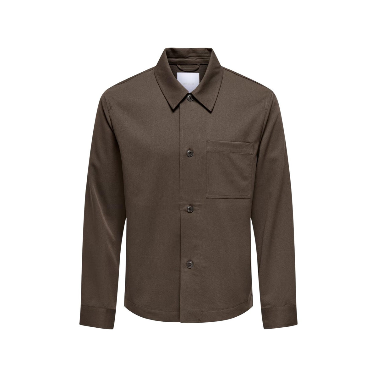 Only & Sons — Surchemise Miro marron homme
