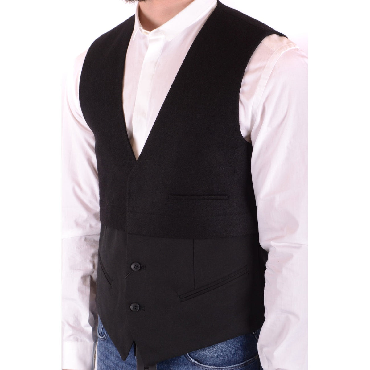 Antony Morato — Gilet réf. B_36804 noir homme — vue 3