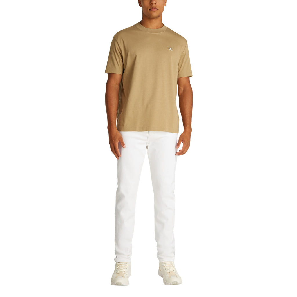 Calvin Klein Jeans — Men's white organic cotton J30J327541 jeans — view 3