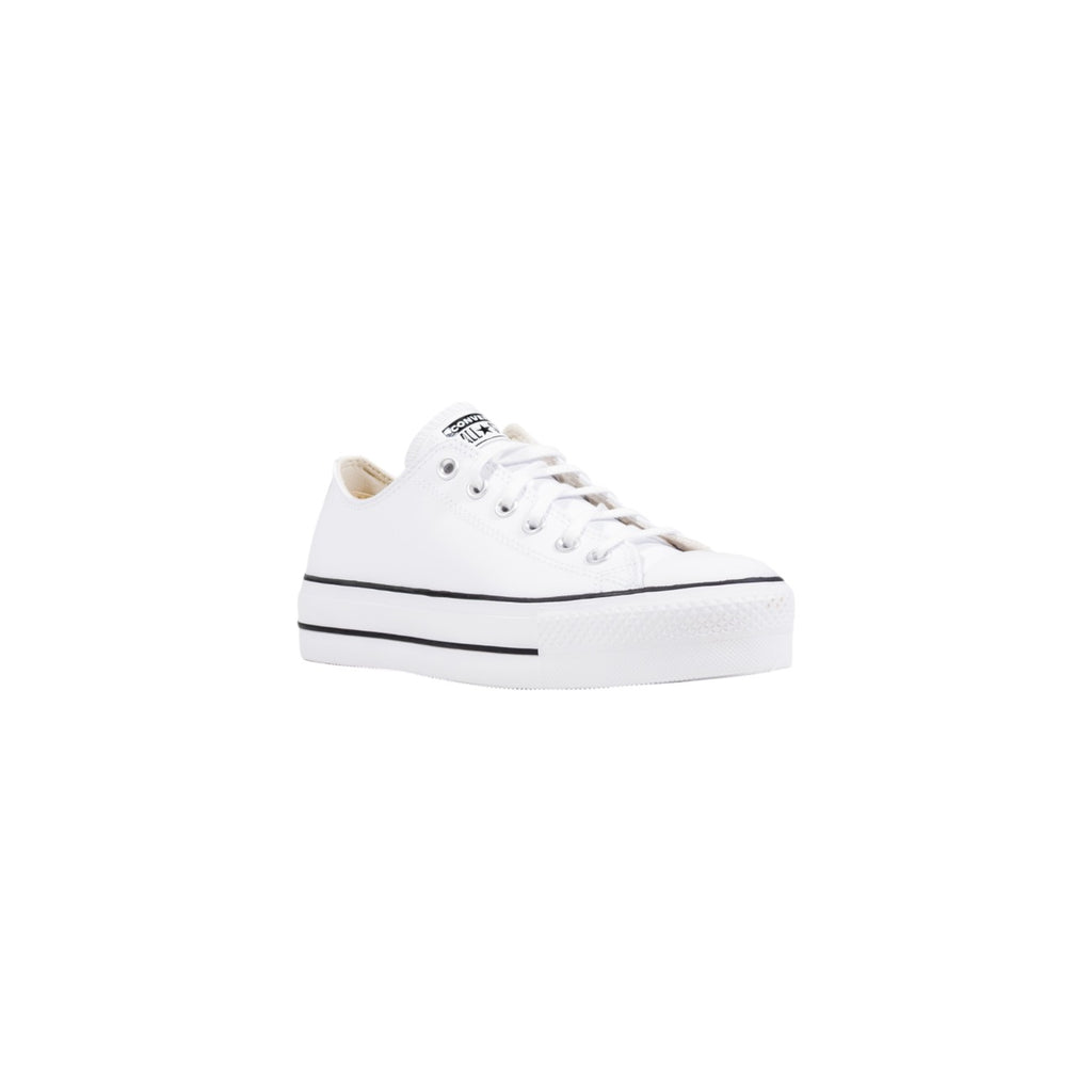 Converse — Sneakers ref. CHUCK TAYLOR ALL STAR PLATFORM CLEAN LEATHER white woman — view 2