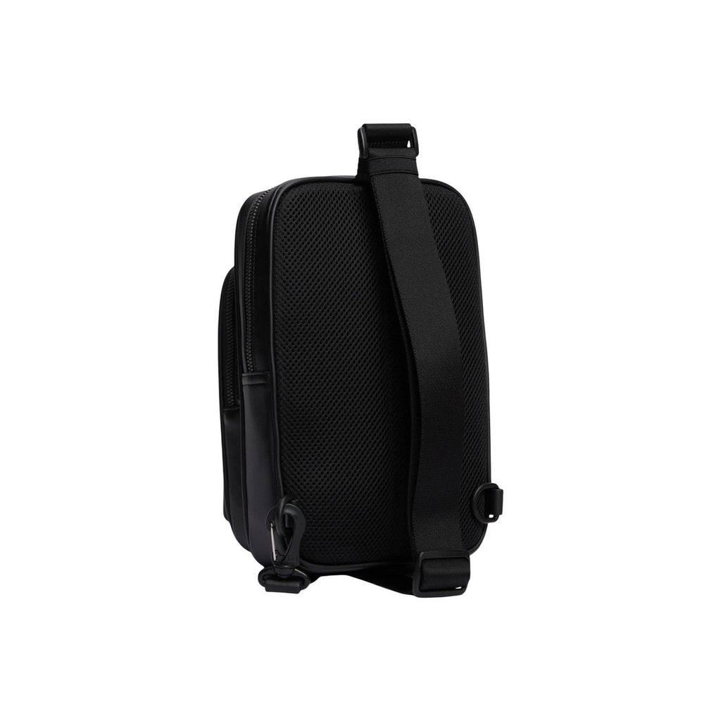 Tommy Hilfiger — Zwarte Foundation sling herentas — afbeelding 5