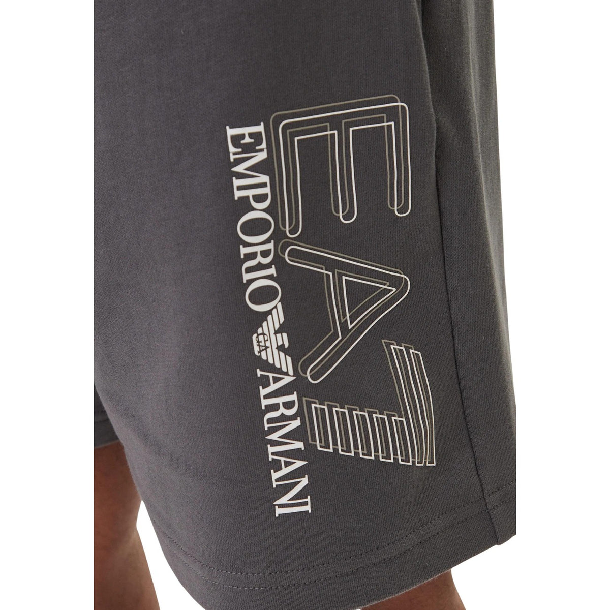 EA7 — Bermuda gris homme — vue 4