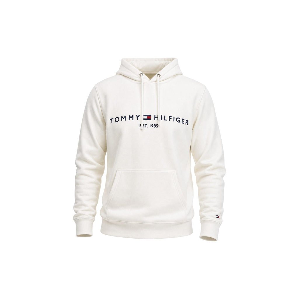 Tommy Hilfiger — Herren-Sweatshirt mit Tommy-Logo und Rundhalsausschnitt — Ansicht 2