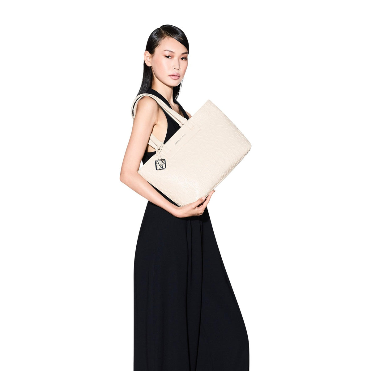 Armani Exchange — Sac beige femme — vue 3