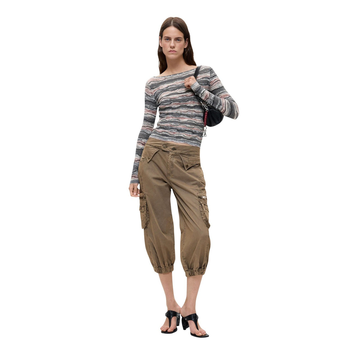 Desigual — Women’s gray Burt sweater — view 2