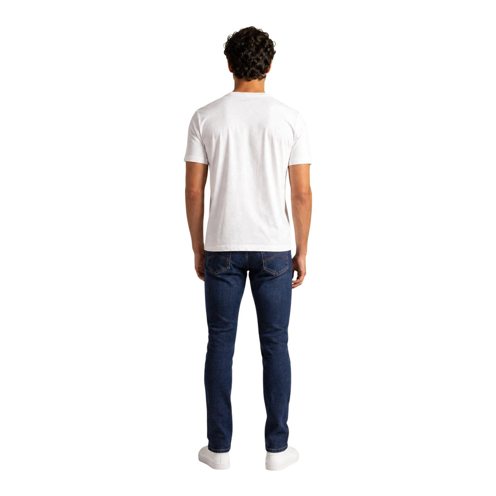 Armani Exchange — Men’s white cotton t-shirt — view 5