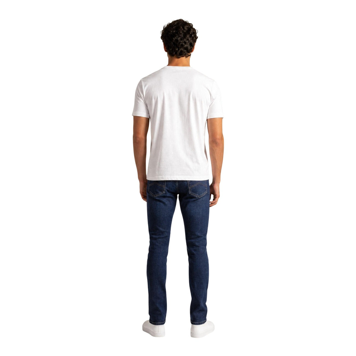 Armani Exchange — Men’s white cotton t-shirt — view 5
