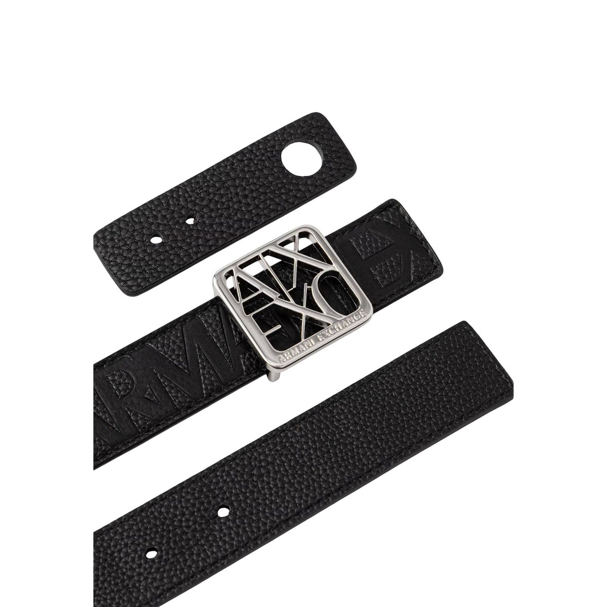 Armani Exchange — Ceinture noire femme — vue 2