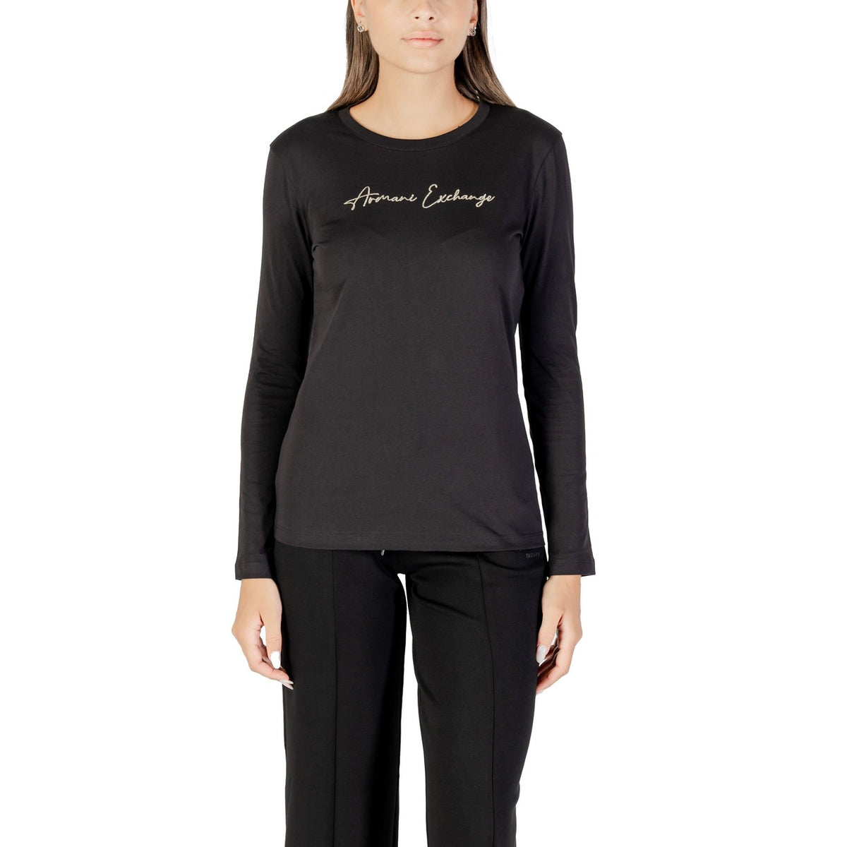 Armani Exchange — T-shirt manches longues femme — vue 7