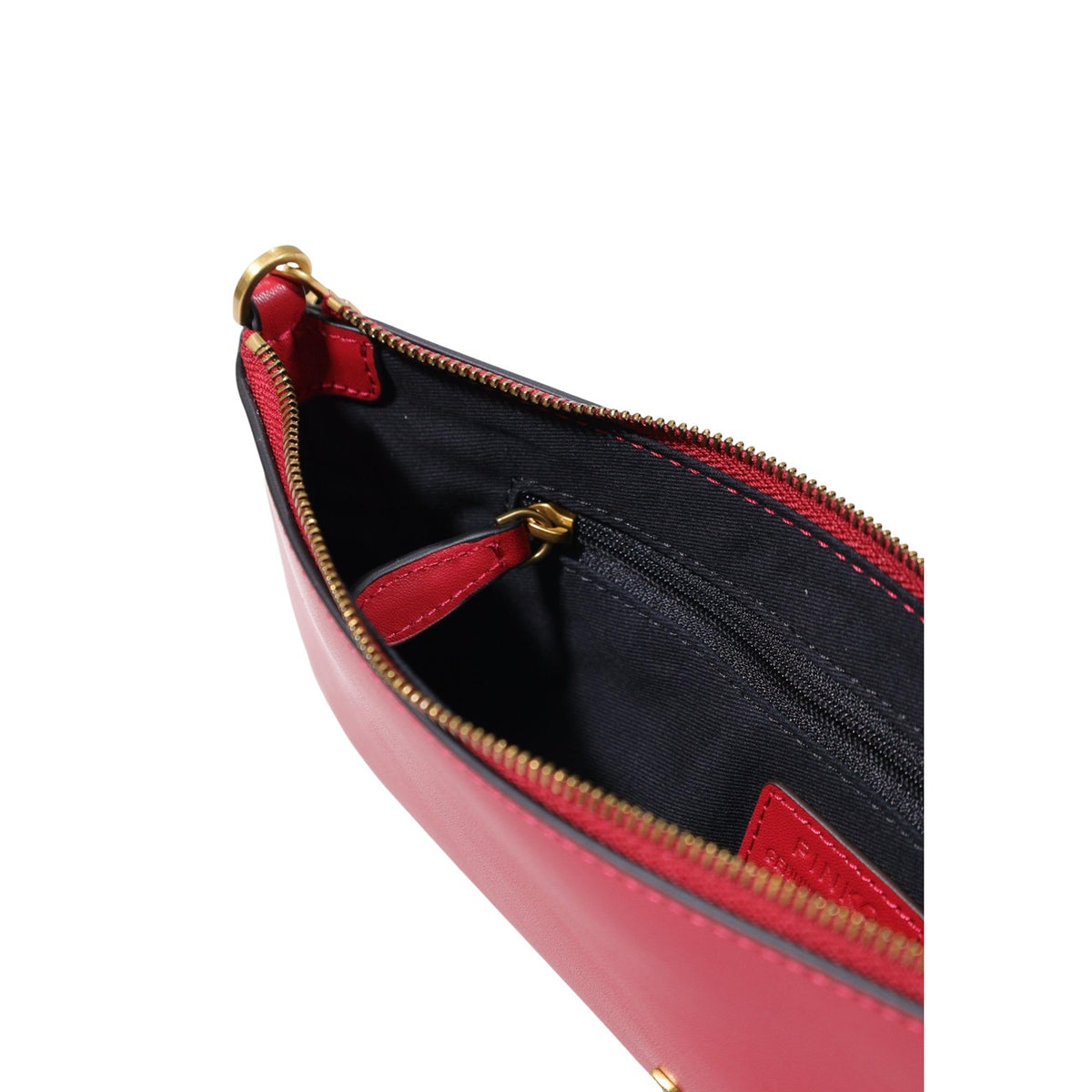 Pinko — Portefeuille New Horizontal Flat Vitello Se en cuir femme — vue 5