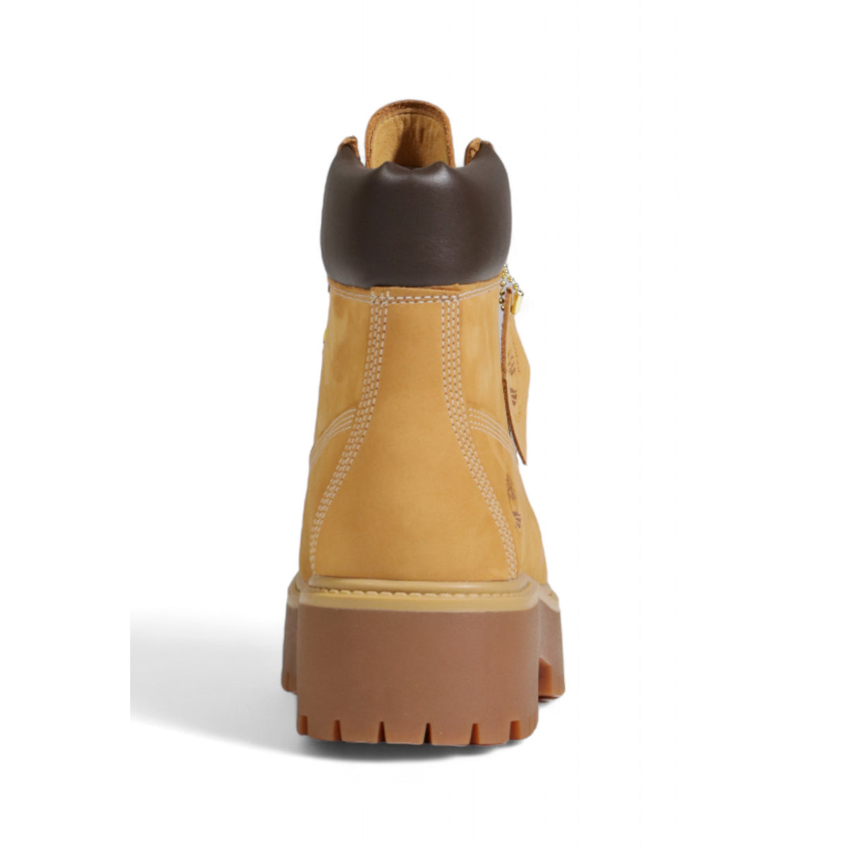 Timberland — Bottes réf. TB1A5RJD231 en cuir beige femme — vue 4