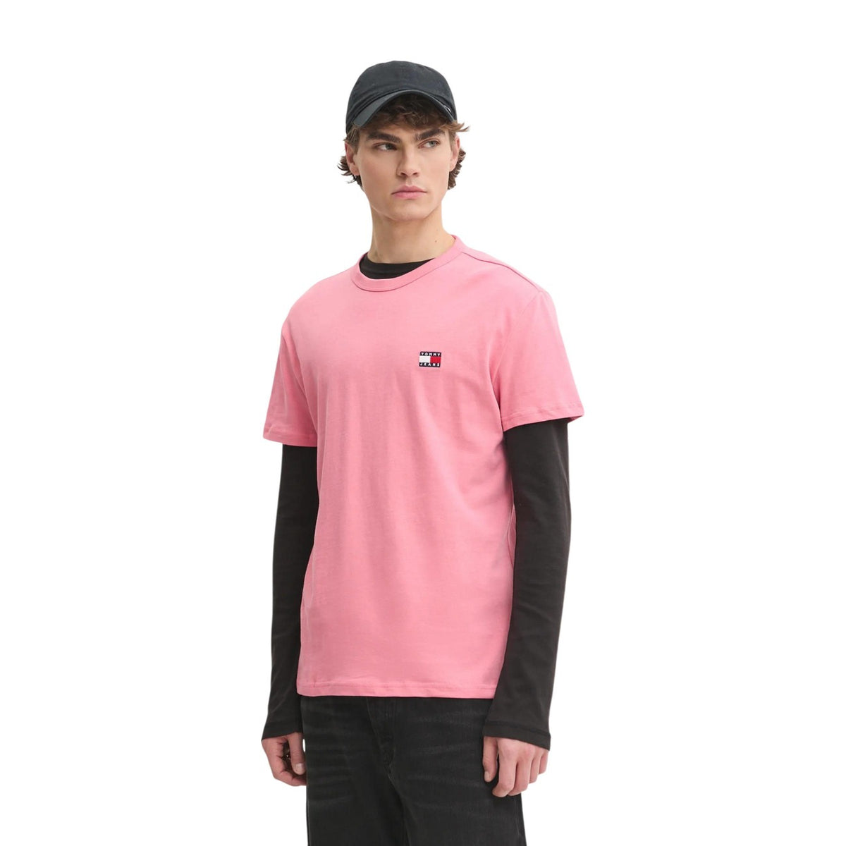 Tommy Jeans — T-shirt TJM Reg Badge Tee en coton bio homme — vue 6