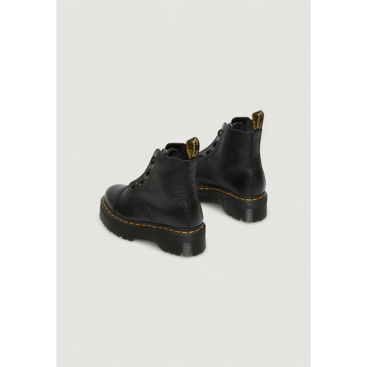 Dr. Martens — Bottes réf. 22564001 en cuir noir femme — vue 5