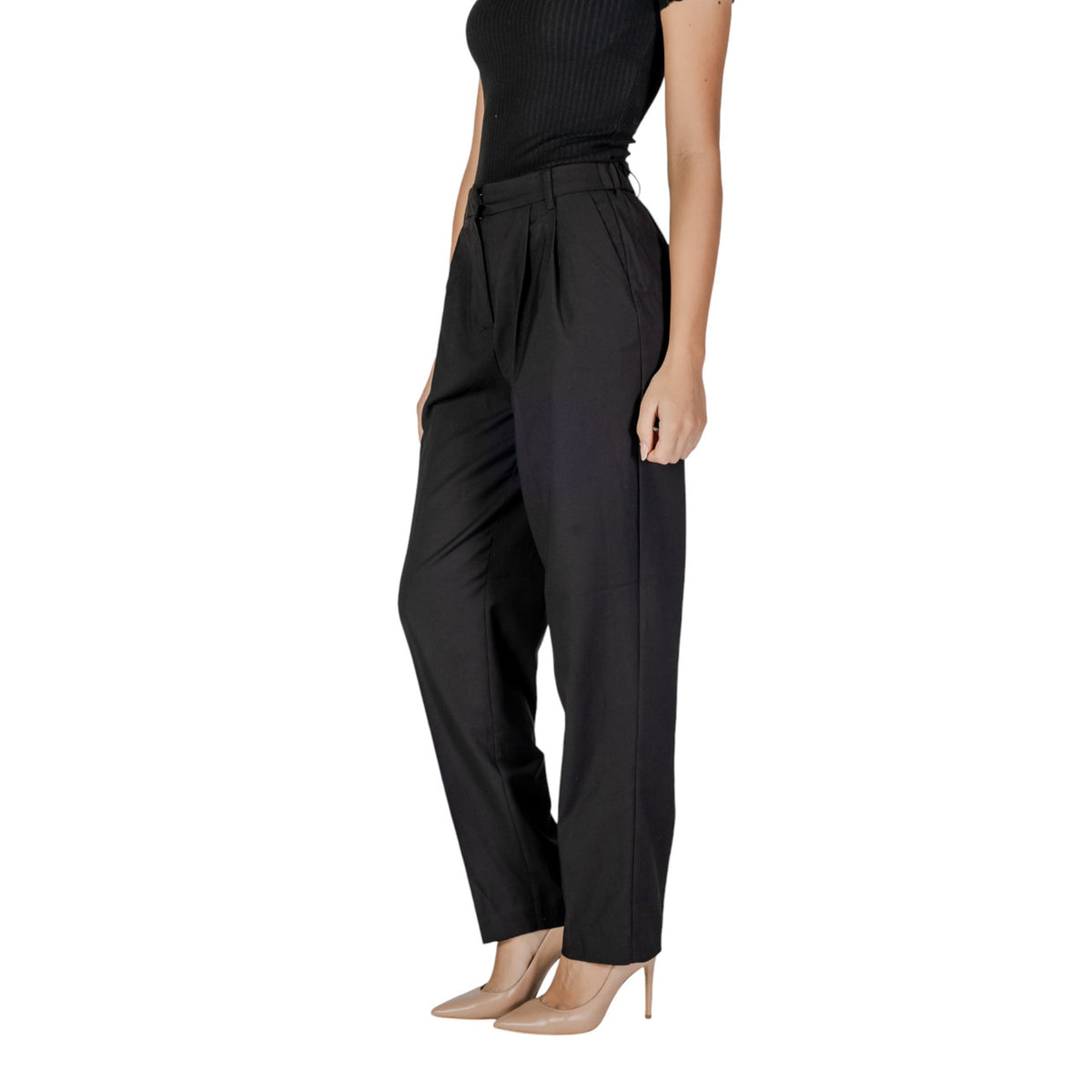 Vila Clothes – Damen-Hose 14101013 schwarz — Ansicht 3