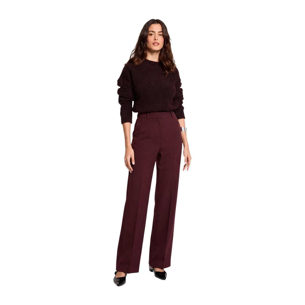 Morgan — Bordeaux pantalon voor dames — afbeelding 2