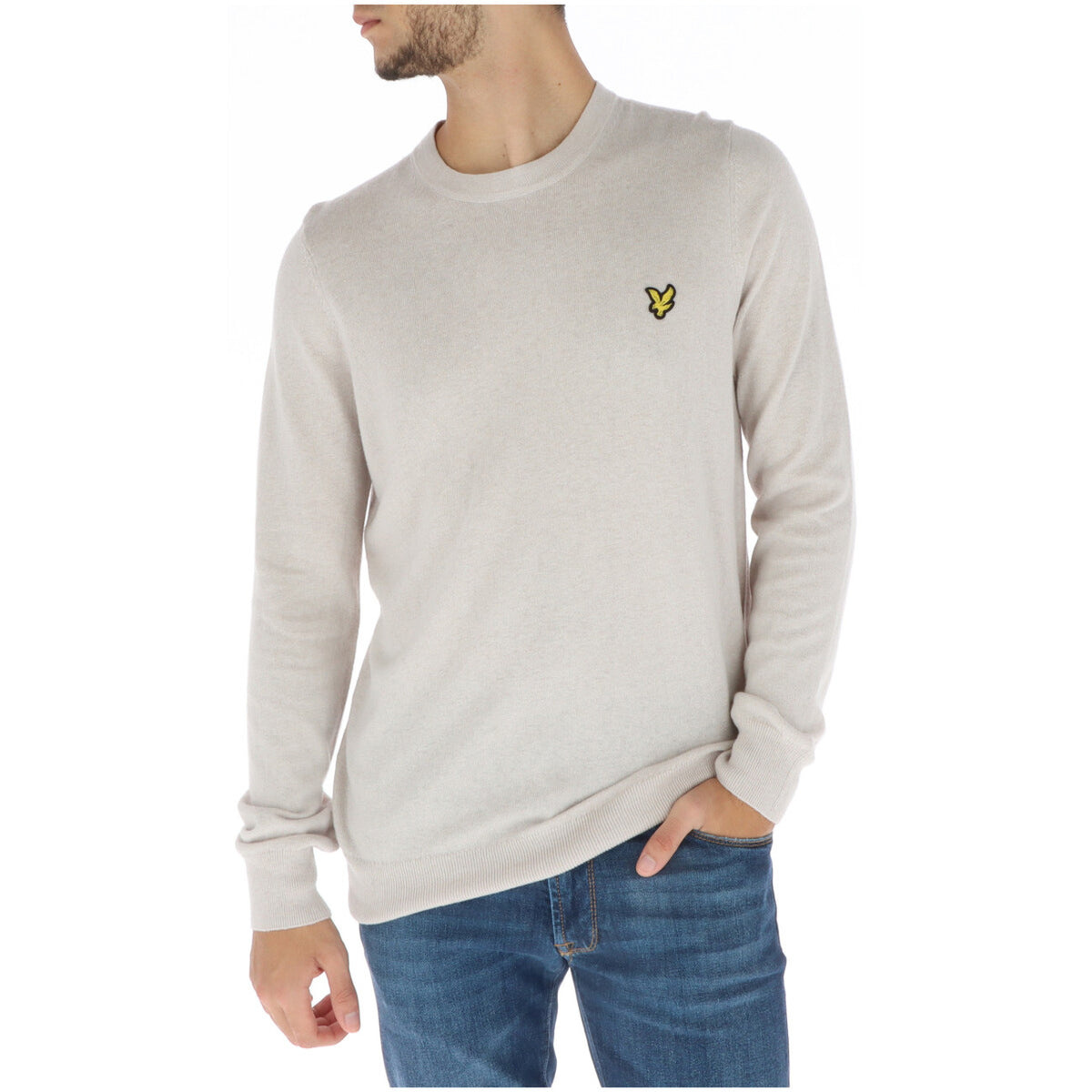 Lyle & Scott — Pull coton et laine mérinos homme — vue 10