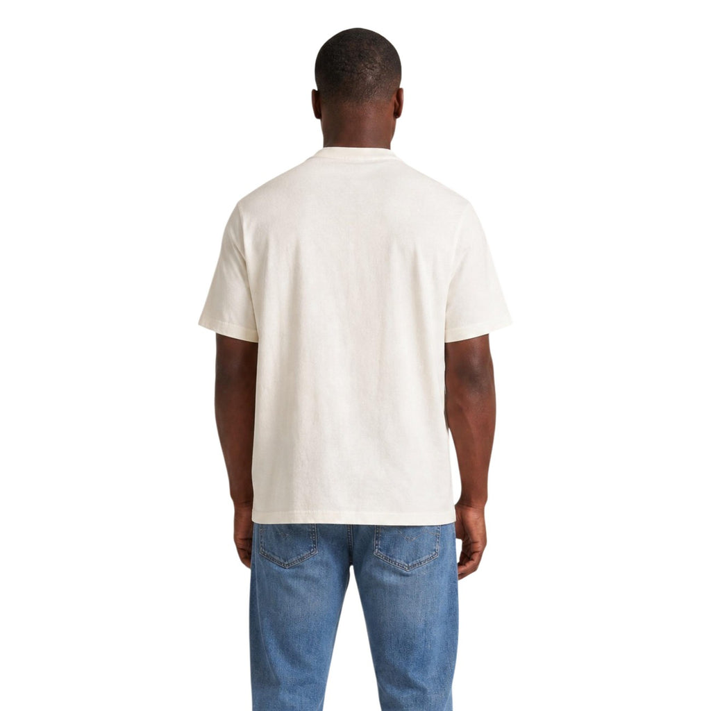 Tommy Jeans — Men’s white organic cotton t-shirt — view 3