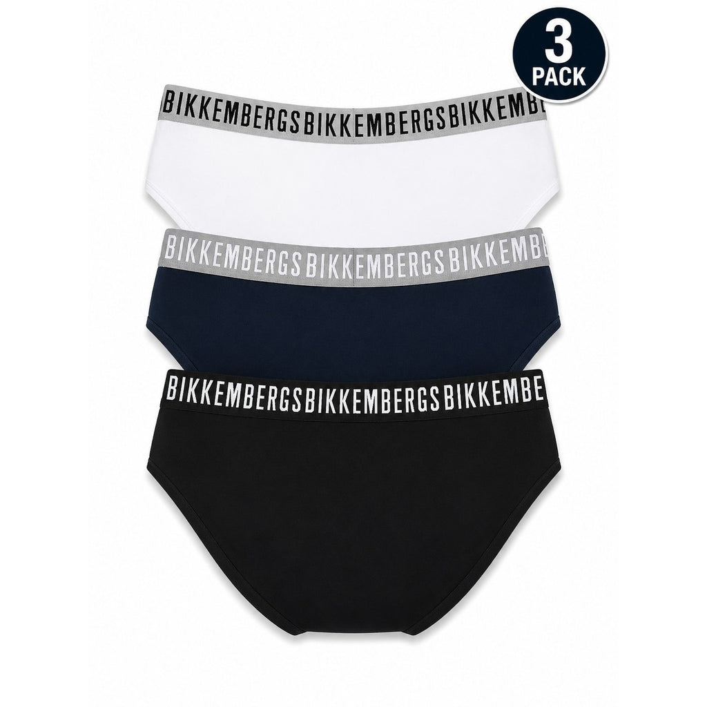 Bikkembergs — Men's white briefs BKK1USP02TR — view 2
