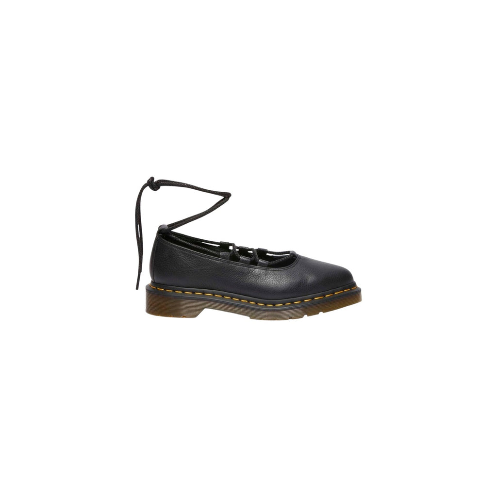 Dr. Martens — Chaussures basses réf. 40683001 en cuir noir femme — vue 4