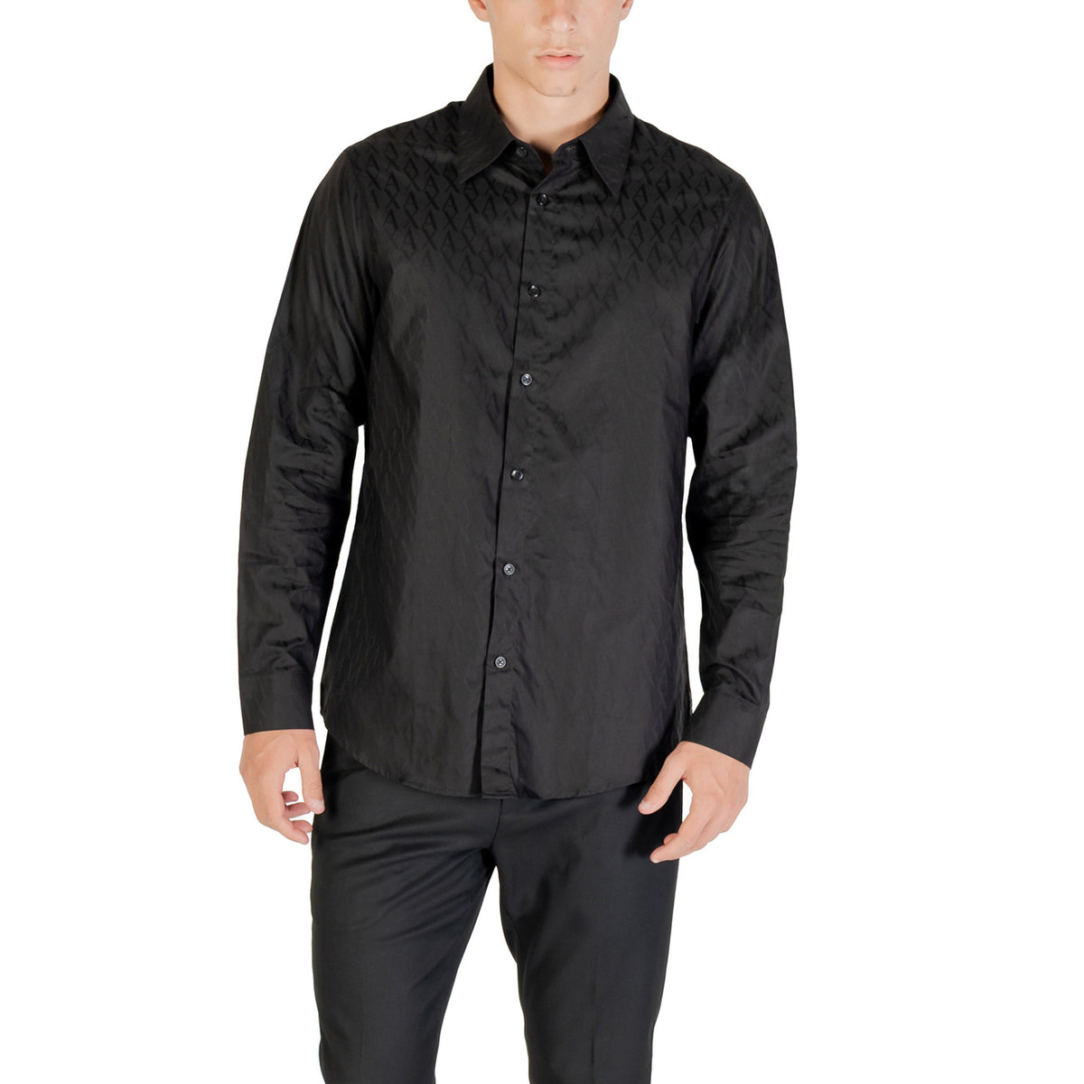 Armani Exchange — Men's black shirt XM001587