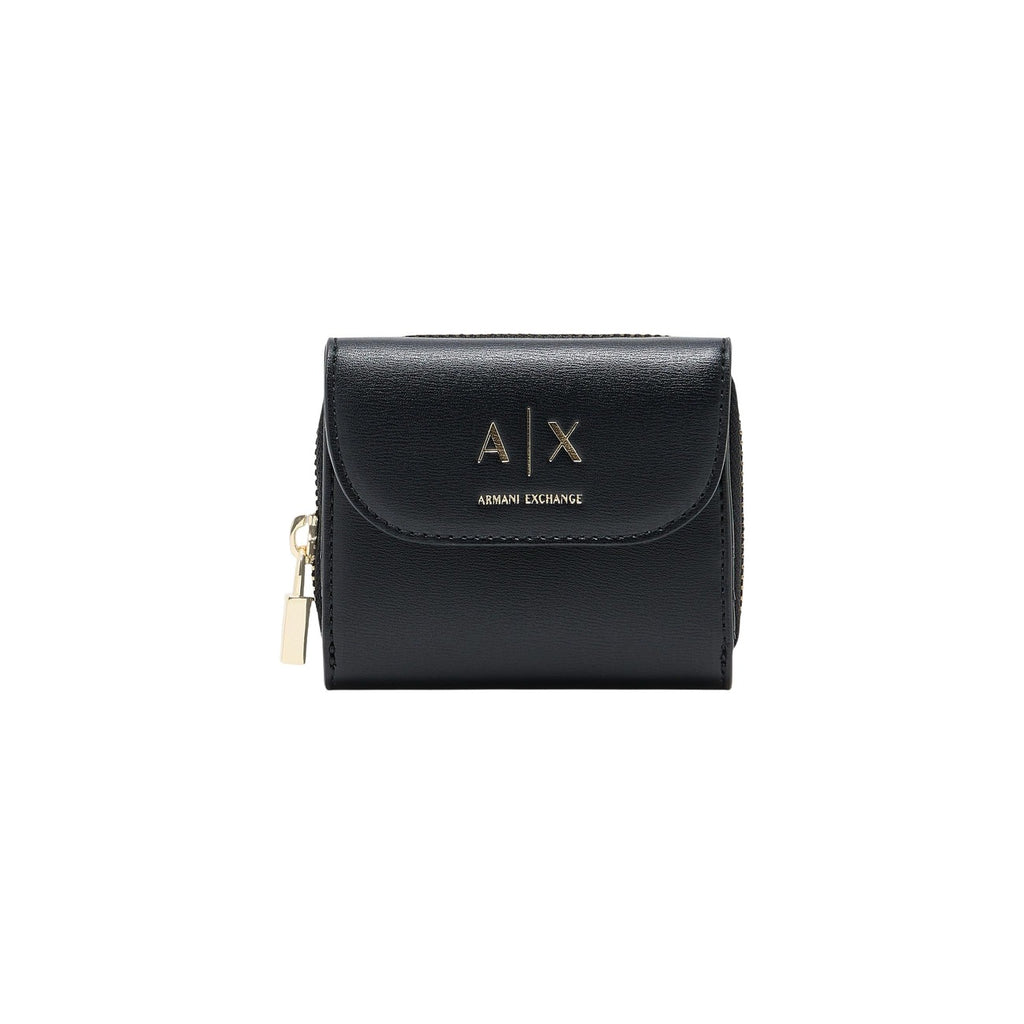 Armani Exchange — Portefeuille noir femme