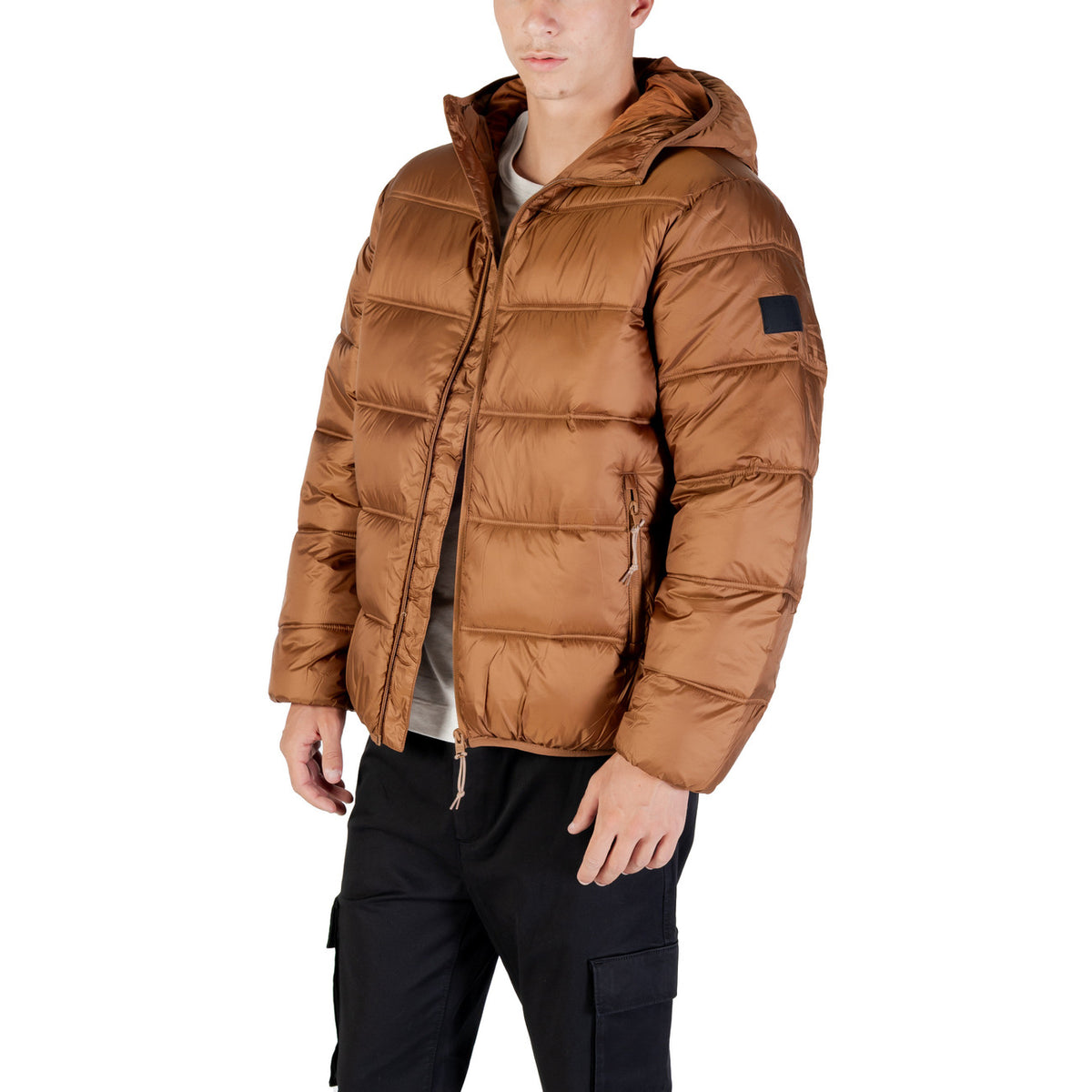 Tommy Jeans — Veste à capuche DM0DM22044 marron homme — vue 3
