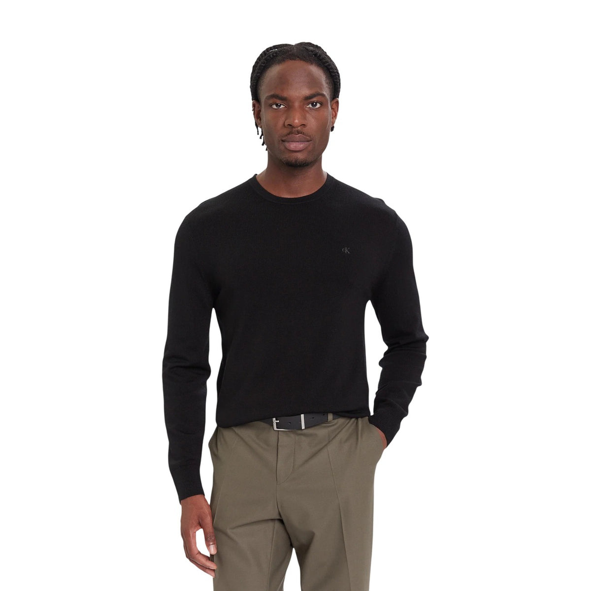 Calvin Klein — Pullover Art.-Nr. LS MERINO CREW für Herren — Ansicht 7