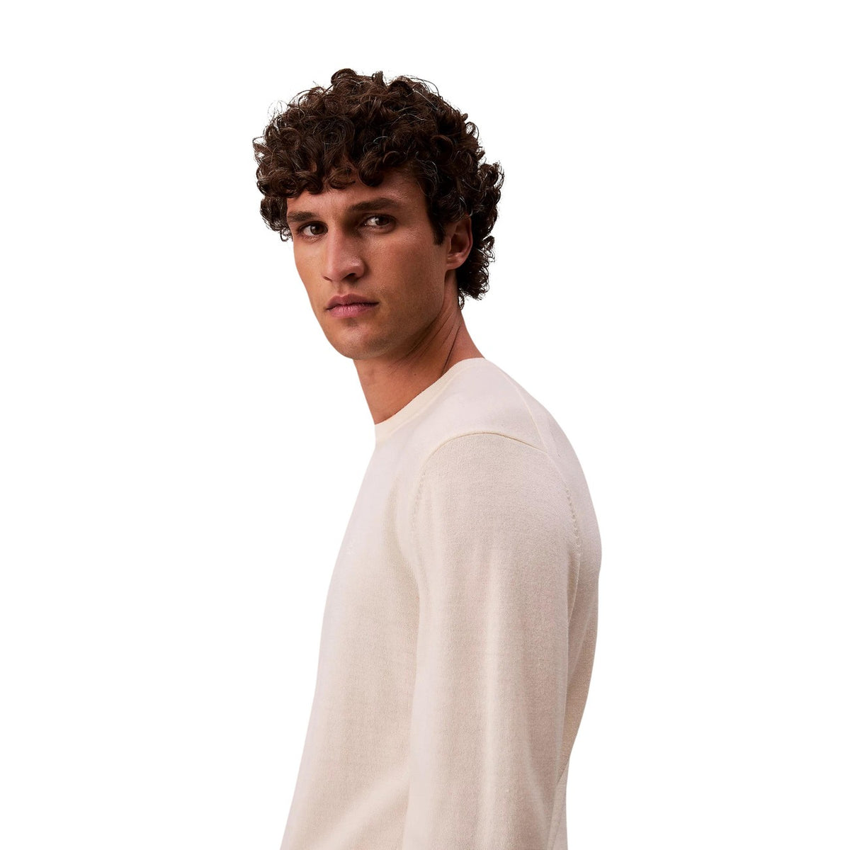 Calvin Klein — Pullover Art.-Nr. LS MERINO CREW für Herren — Ansicht 4