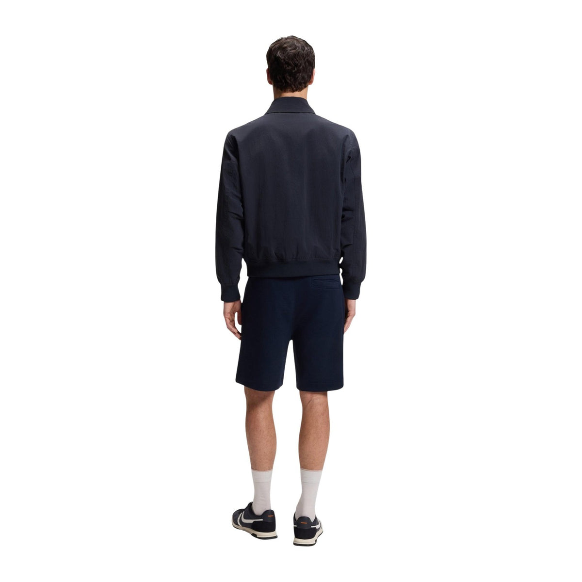 BOSS — Veste déperlante Ocruise bleue homme — vue 5