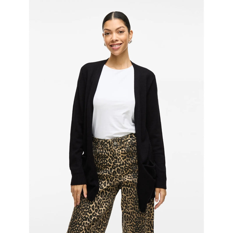 Vila — Cardigan long noir femme