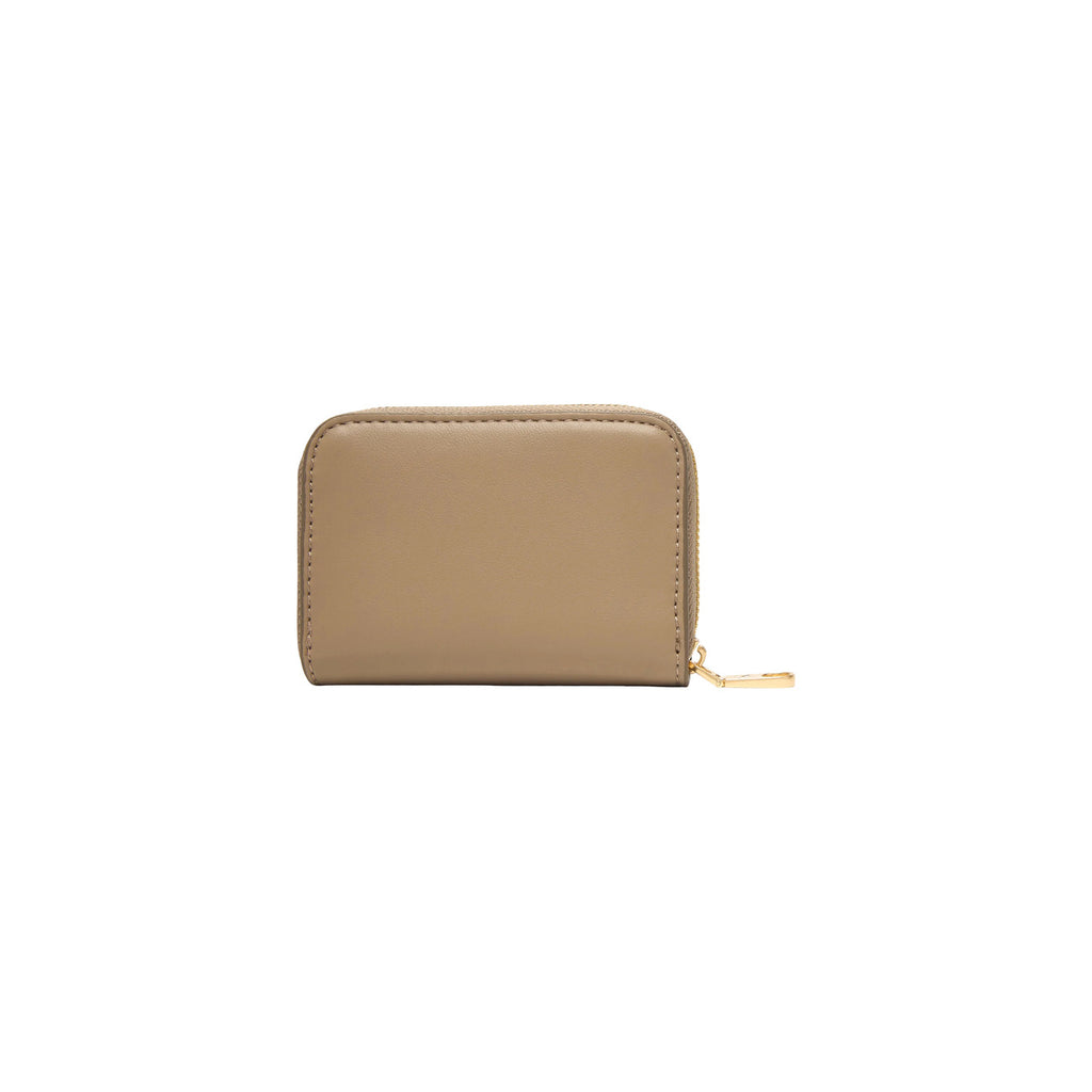 Calvin Klein — Portefeuille beige réf. BOLD CK MEDIUM ZIP AROUND femme — vue 2