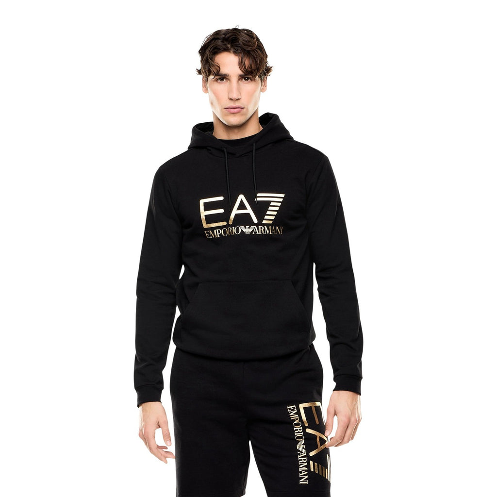 EA7 — Sweat-shirt noir homme