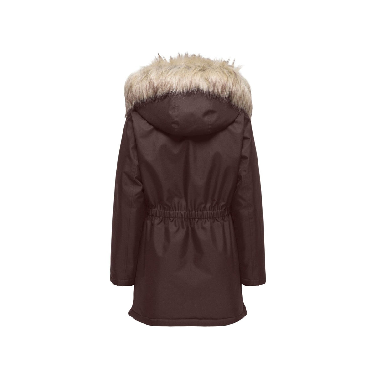 Only — Parka ONLMATHILDA Winter Fur marron femme — vue 3