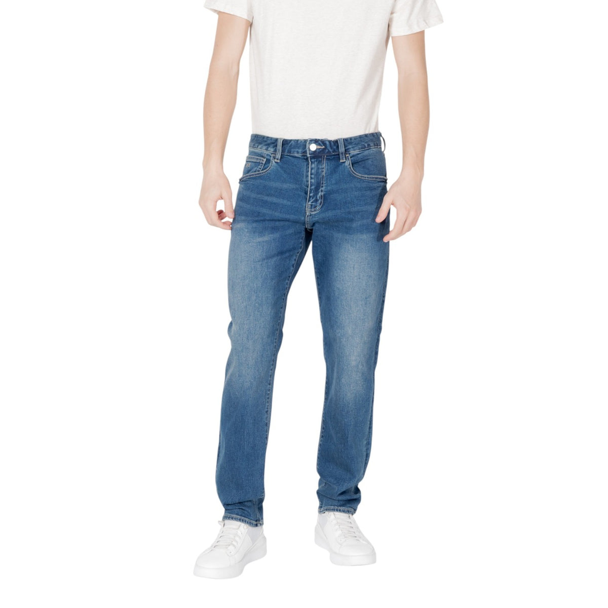 Armani Exchange — XM000049 light blue stretch jeans for men