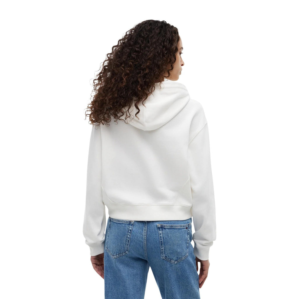 Tommy Jeans — Sweat à capuche blanc femme — vue 4
