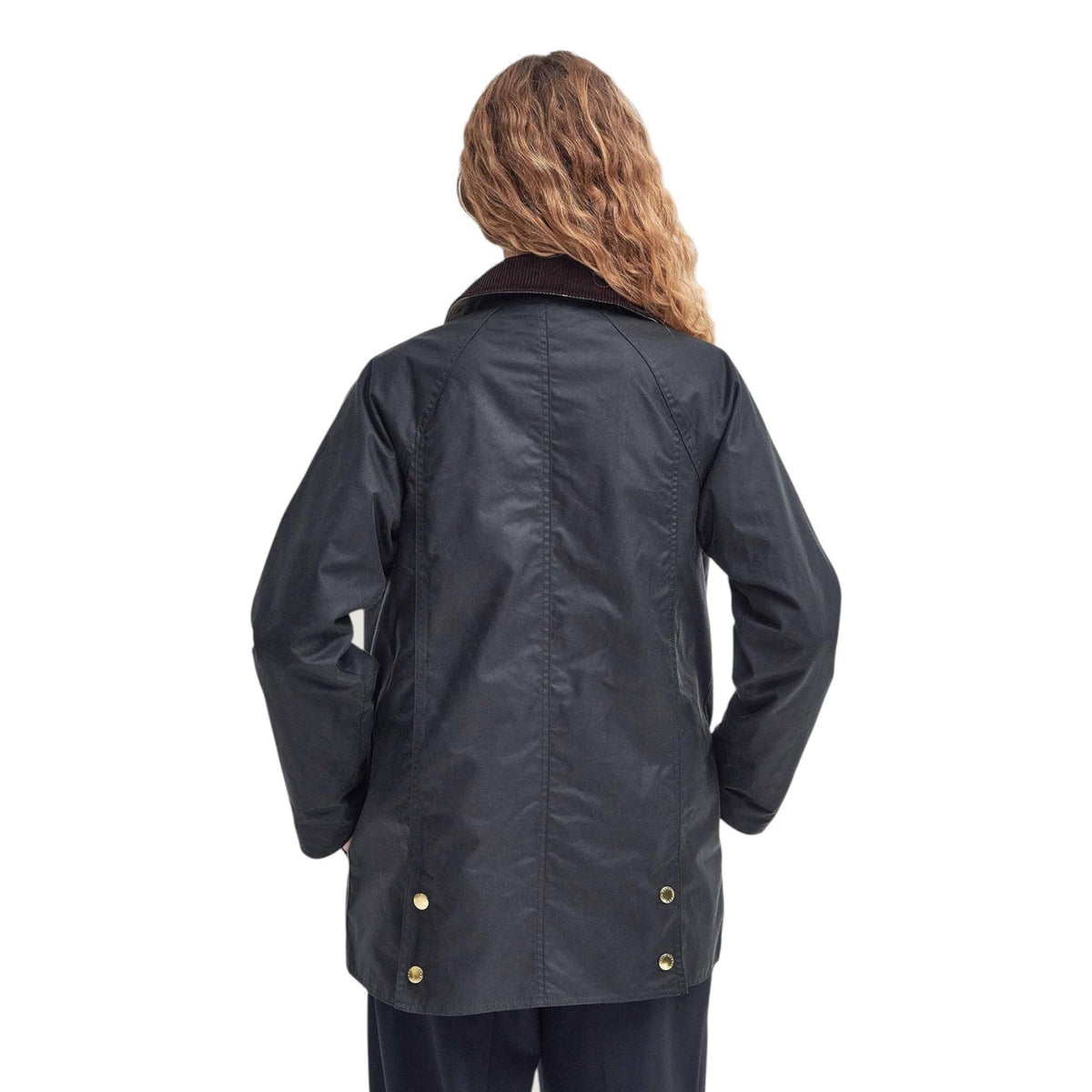 Barbour — Bruine Modern Beadnell gewaxte damesjas — afbeelding 2