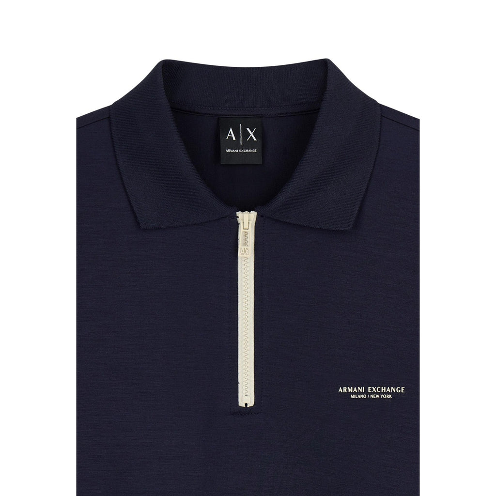 Armani Exchange — Men’s blue modal blend sweatshirt — view 2