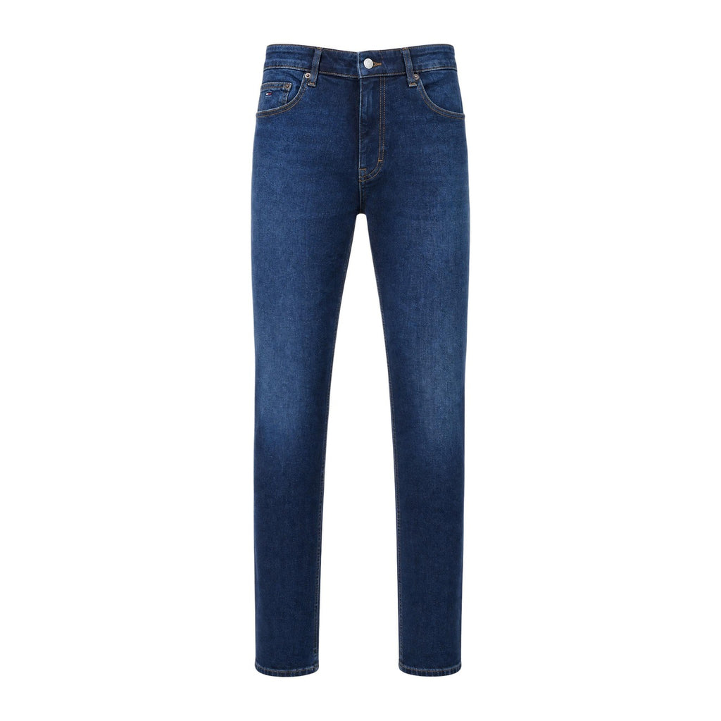 Tommy Jeans — Jean bleu en coton stretch Scanton Slim homme — vue 2