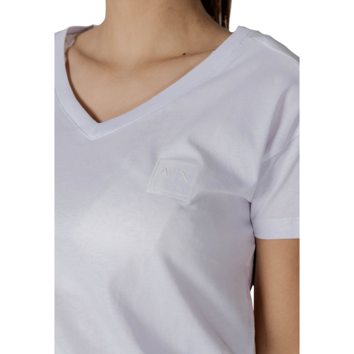 Armani Exchange – T-Shirt XW000531 weiß Damen — Ansicht 5