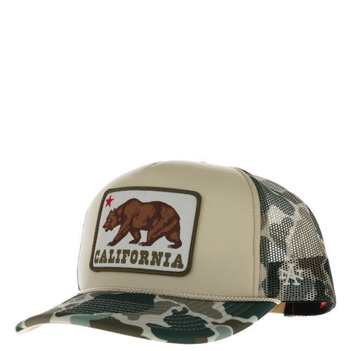 American Needle — Casquette léopard beige homme SMU874A